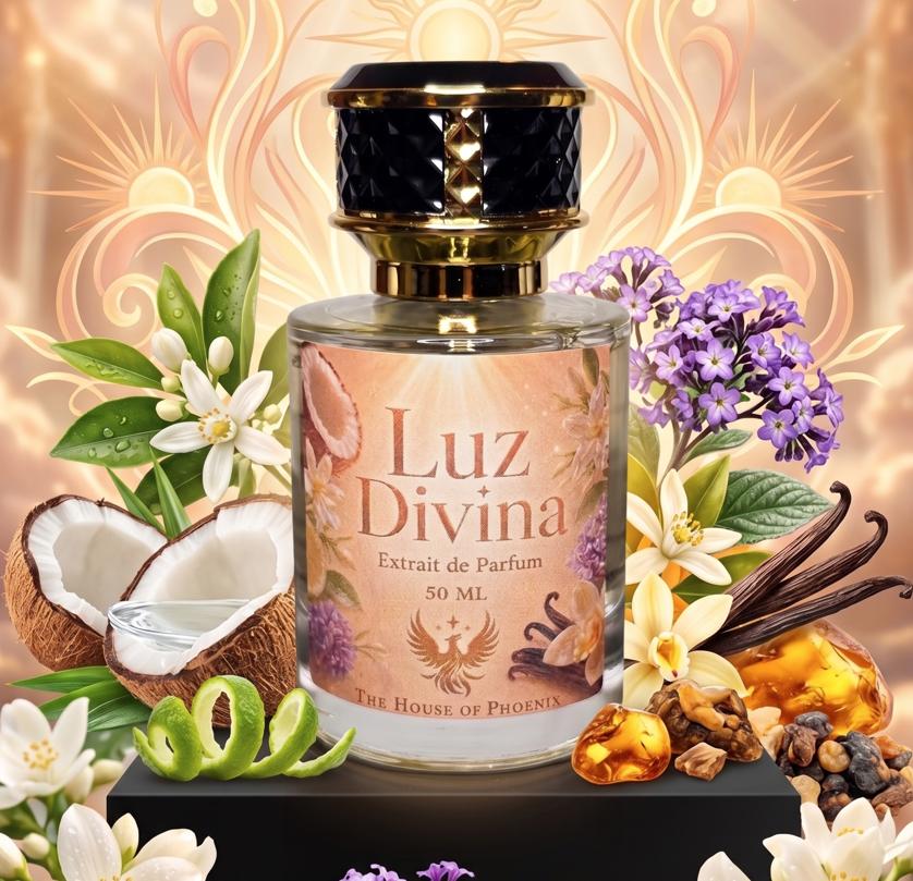 Luz Divina Extrait De Parfum Spray Unisex 50ML by The House of Phoenix
