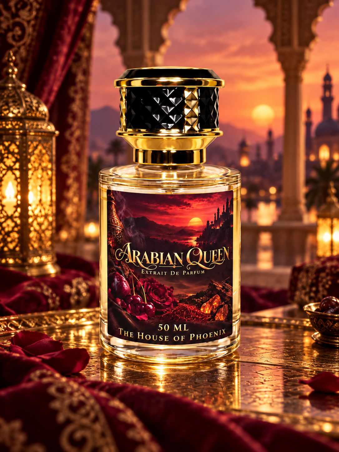 Arabian Queen Extrait De Parfum Unisex 50ML by The House of Phoenix