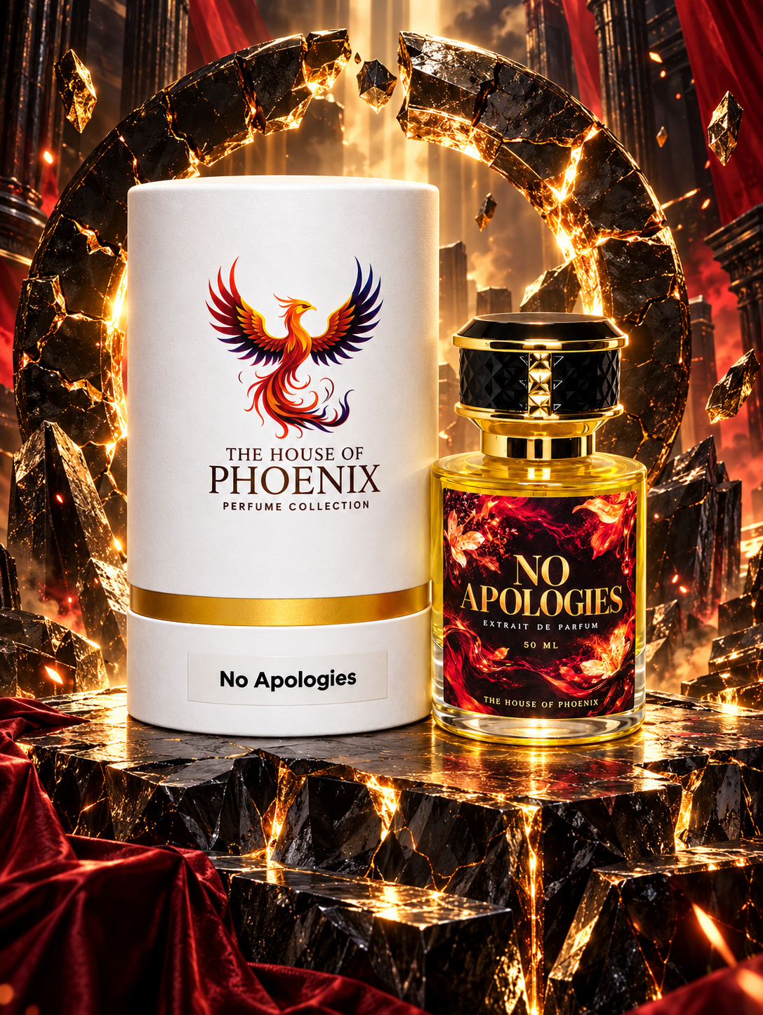 No Apologies Extrait De Parfum for Women 50ML by The House of Phoenix