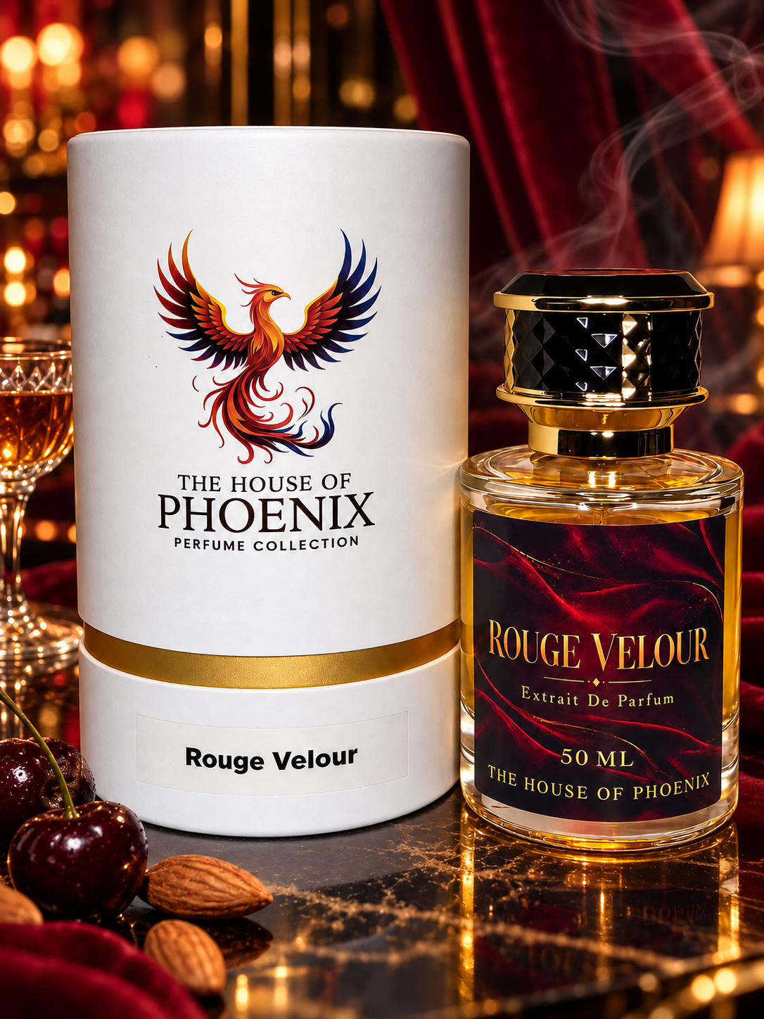 Rouge Velour Extrait De Parfum Unisex 50ML by The House of Phoenix