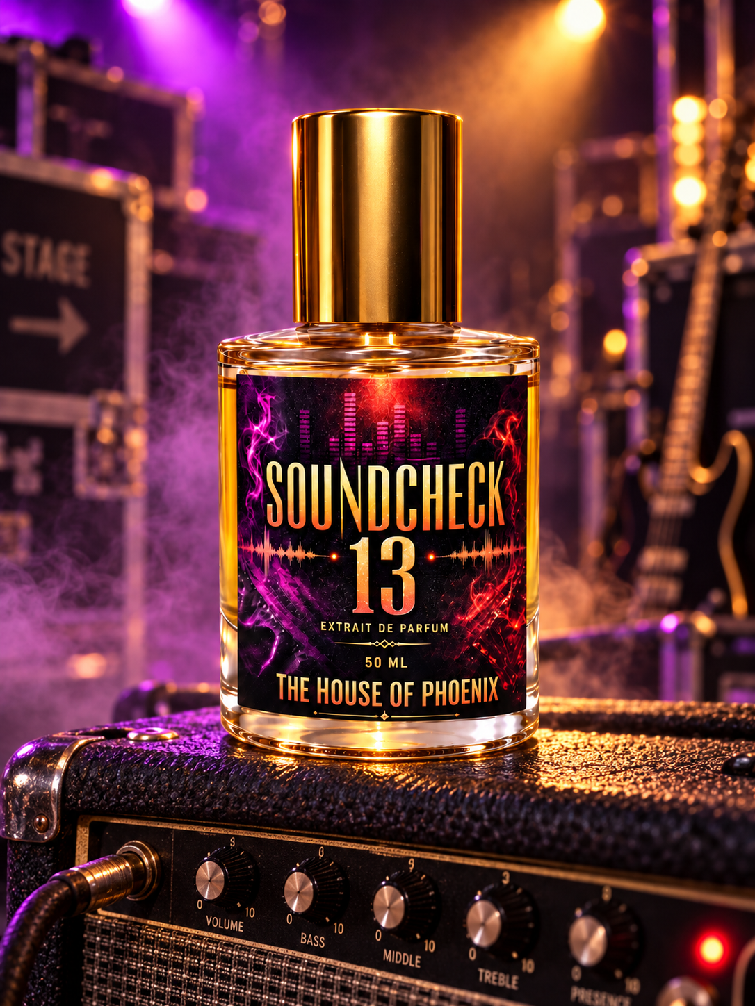 Soundcheck 13 Unisex Extrait De Parfum, 50ML by The House of Phoenix
