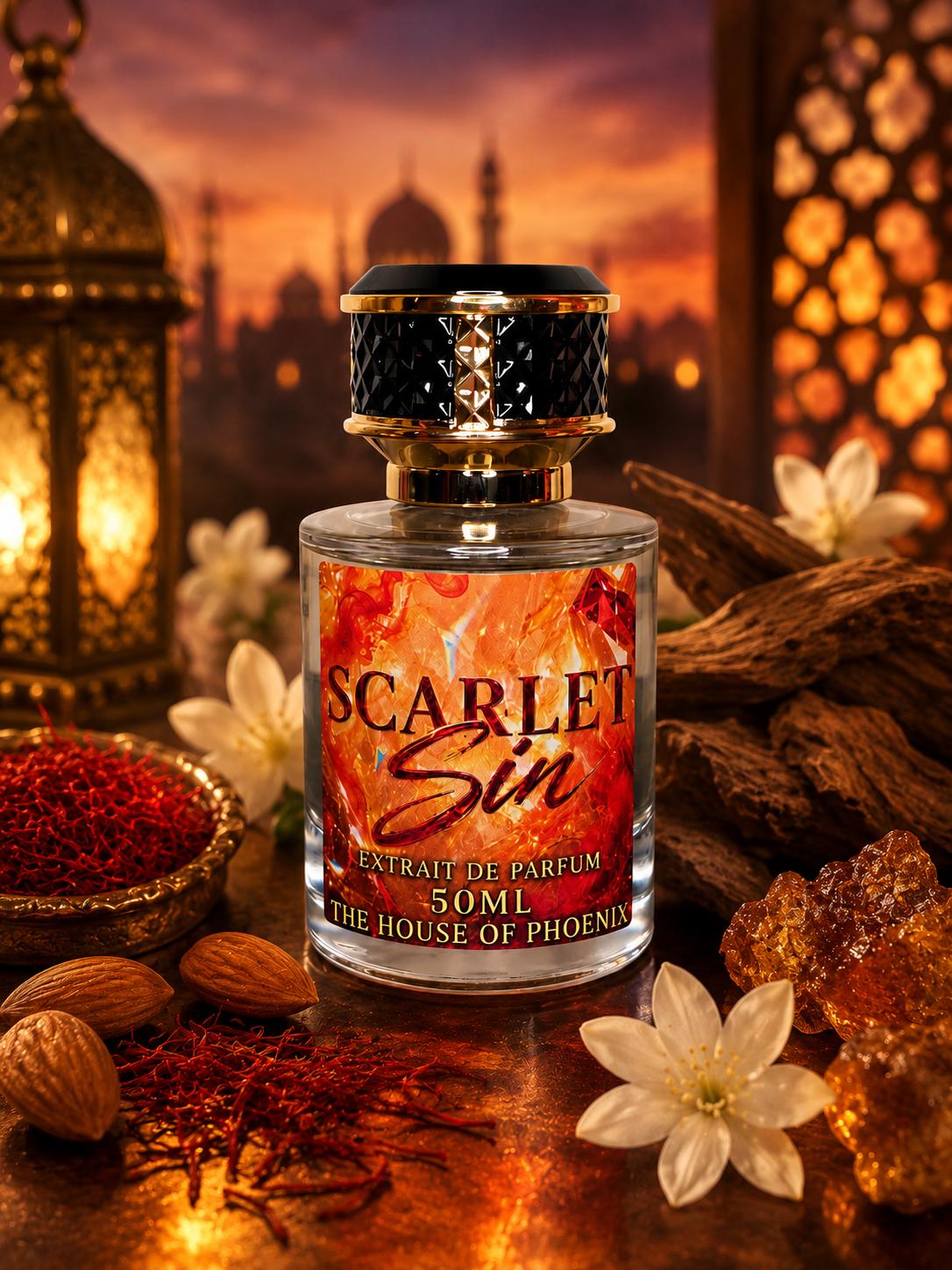 Scarlet Sin Extrait De Parfum Unisex 50ML Spray by The House of Phoenix