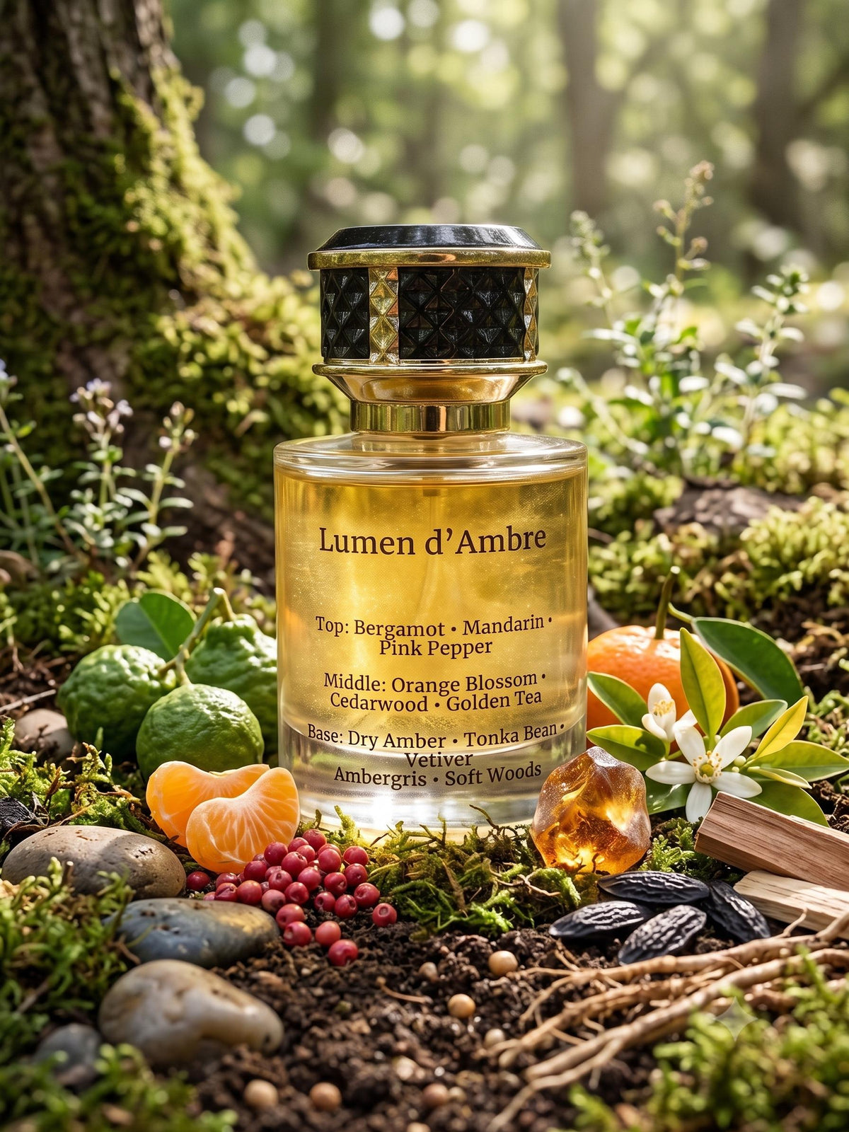Lumen d'Ambre Extrait de Parfum Unisex 50ML by The House of phoenix
