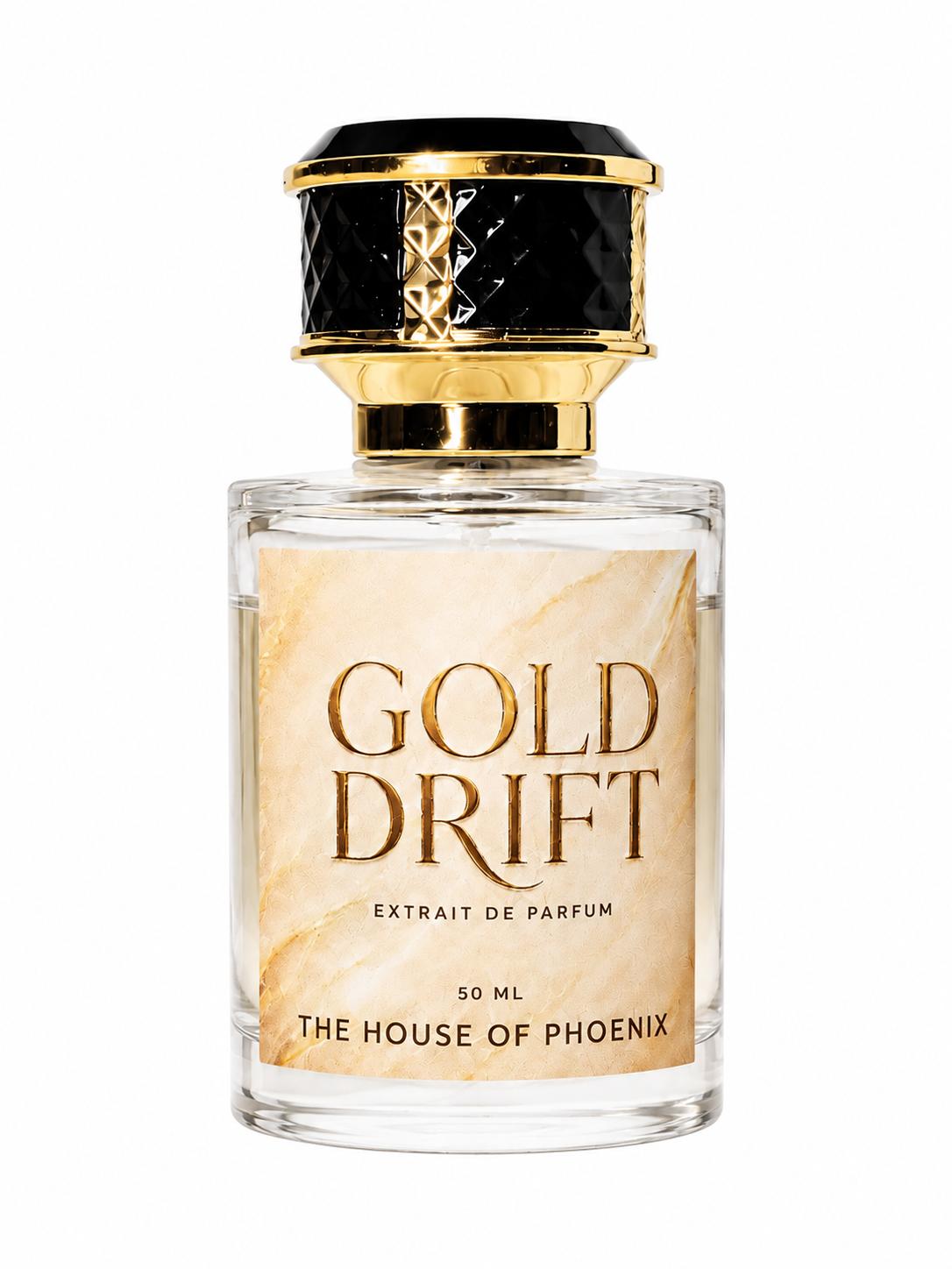 Gold Drift Extrait De Parfum, Unisex, 50ML by The House of Phoenix