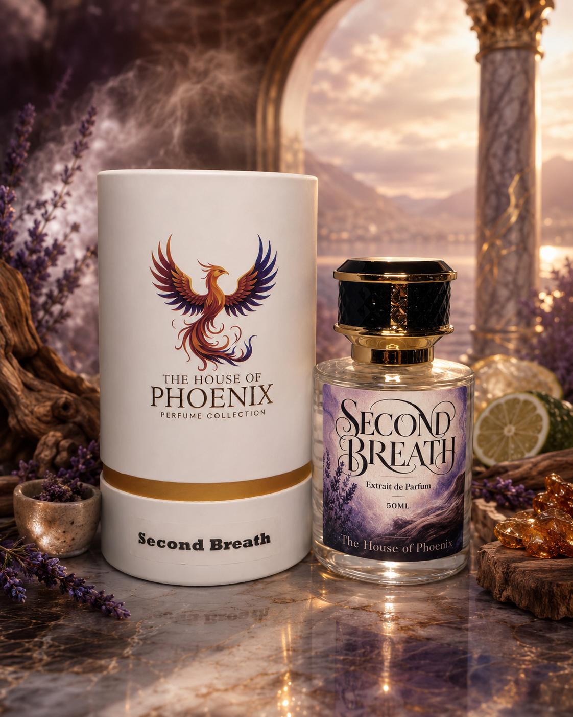 Second Breath Extrait De Parfum Spray for Unisex 50ML by The House of Phoenix