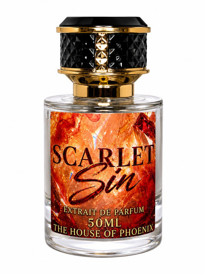 Scarlet Sin Extrait De Parfum Unisex 50ML Spray by The House of Phoenix