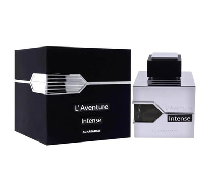 Al Haramain L'Aventure Intense Eau De Parfum for Men 3.4oz