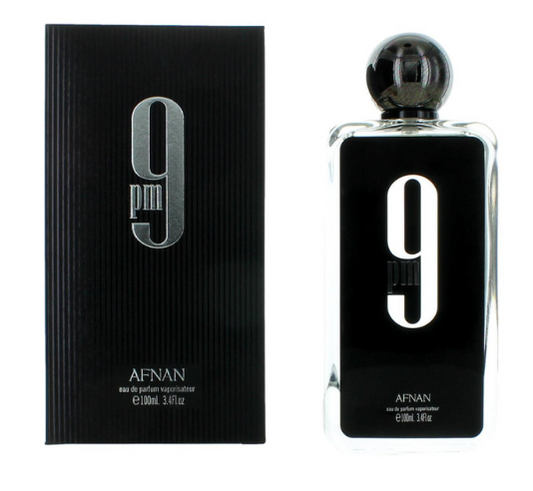 Afnan 9 PM Pour Homme Eau de Parfum 3.4oz