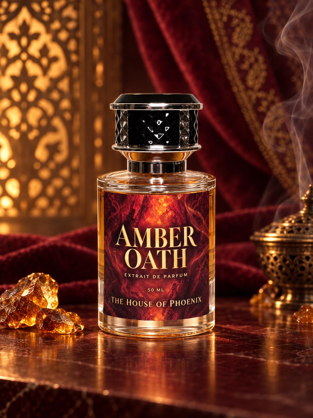 Amber Oath Extrait De Parfum Unisex 50ML by The House of Phoenix