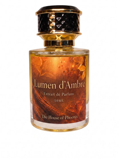 Lumen d'Ambre Extrait de Parfum Unisex 50ML by The House of phoenix