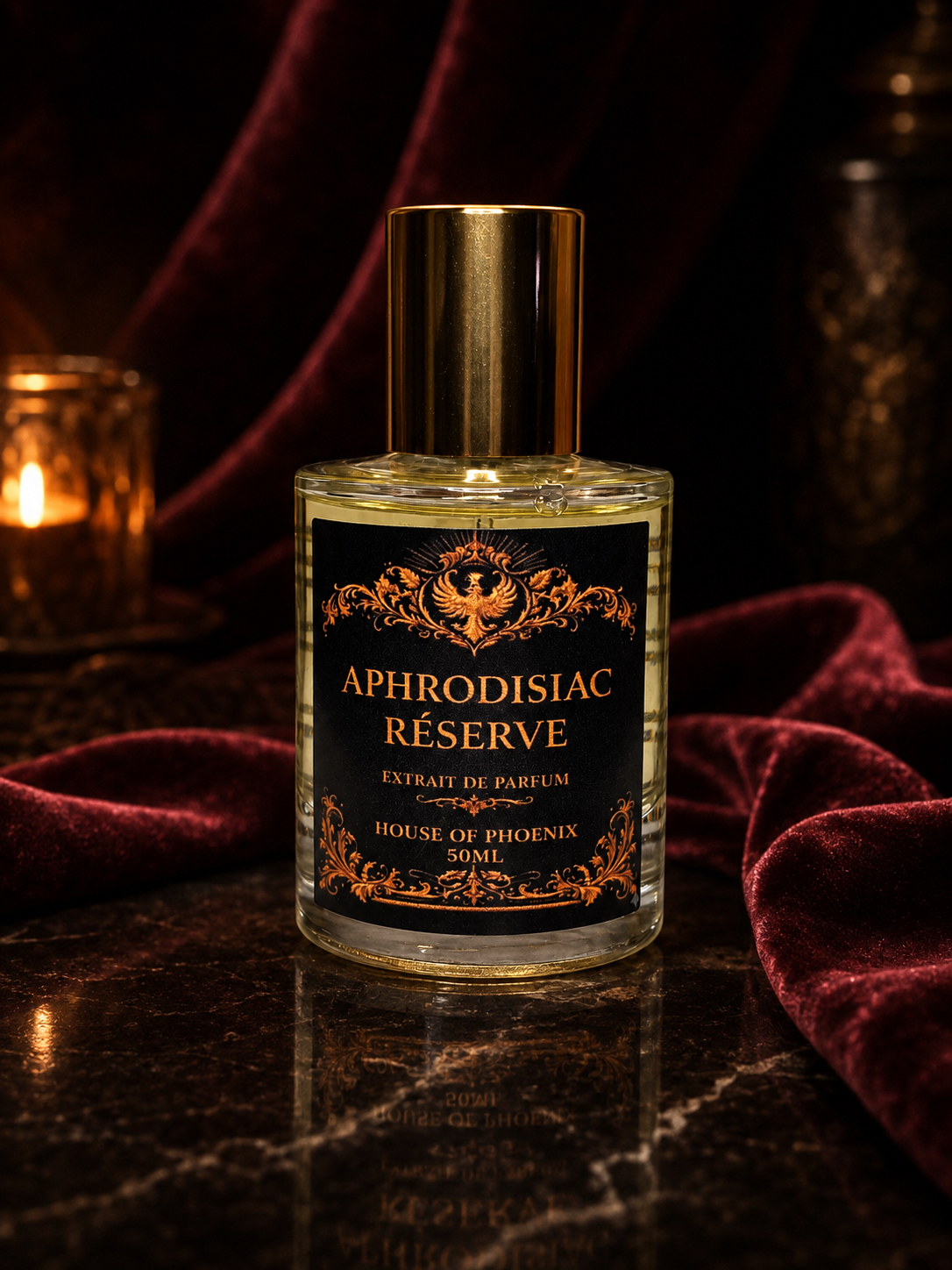 Aphrodisiac Reserve Extrait De Parfum Unisex 50ML by The House of Phoenix