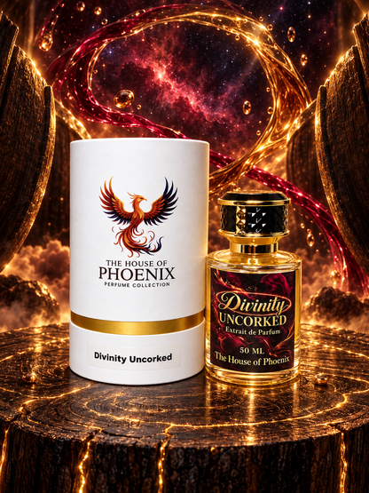 The House of Phoenix Divinity Uncorked Unisex Extrait De Parfum - 50ML Perfumed Fragrance, Unisex Beauty Product, Perfumed Unisex Fragrance