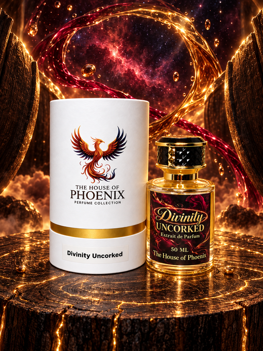 The House of Phoenix Divinity Uncorked Unisex Extrait De Parfum - 50ML Perfumed Fragrance, Unisex Beauty Product, Perfumed Unisex Fragrance