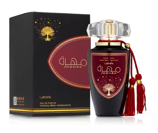 Lattafa Mohra for Unisex Eau de Parfum Spray 3.4 Ounce