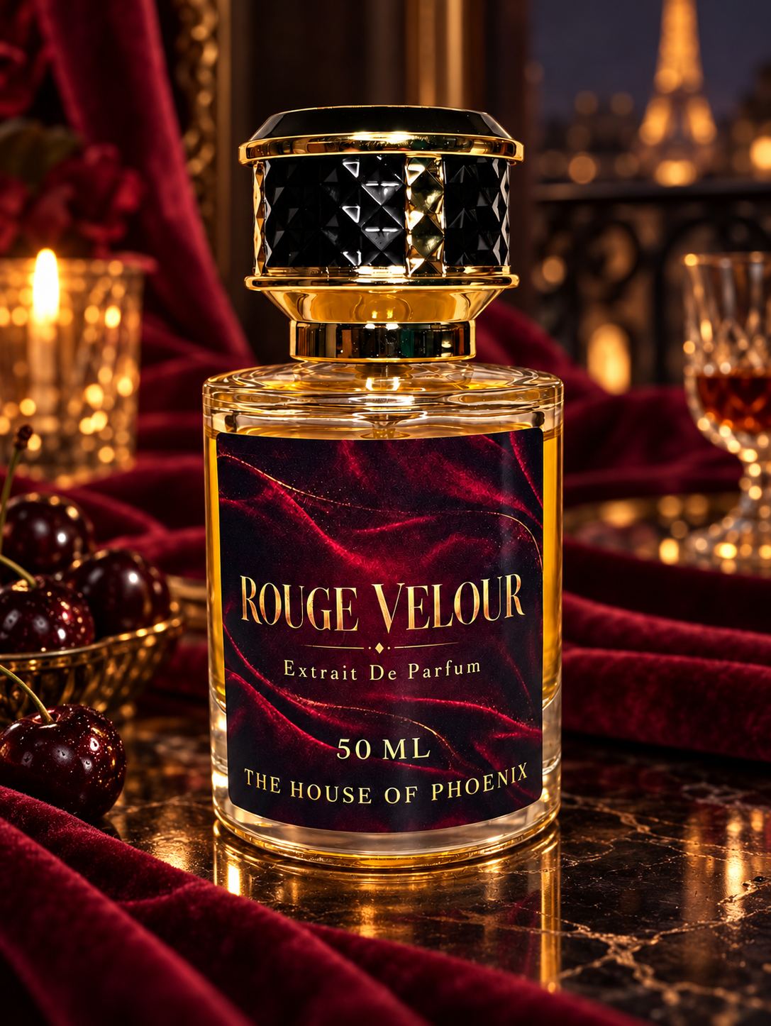 Rouge Velour Extrait De Parfum Unisex 50ML by The House of Phoenix