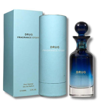 Fragrance Story Drug Pour Homme Eau de Parfum 3.4oz