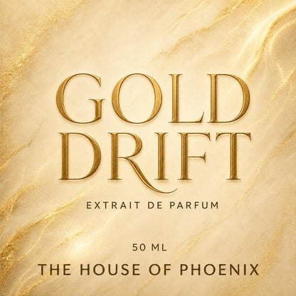 Gold Drift Extrait De Parfum, Unisex, 50ML by The House of Phoenix
