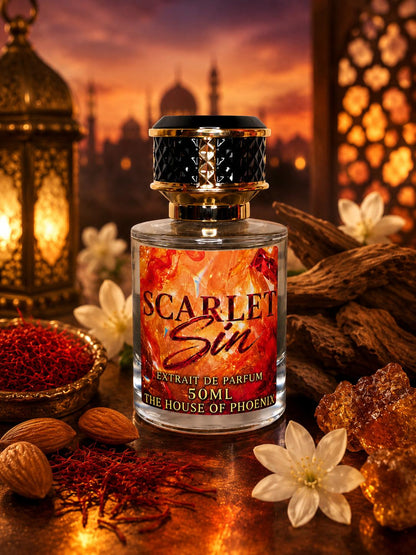Scarlet Sin Extrait De Parfum Unisex 50ML Spray by The House of Phoenix