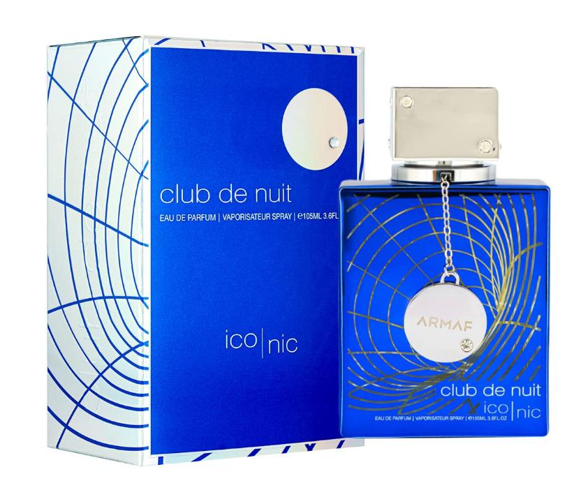 Armaf Club Nuit Blue Iconic Eau de Parfum Spray, 3.6 Ounce