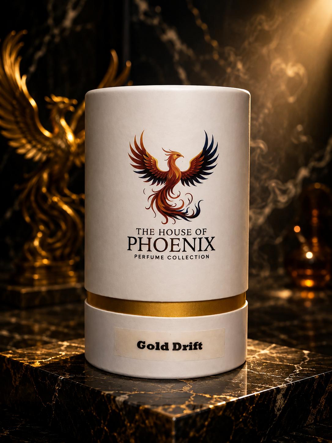 Gold Drift Extrait De Parfum, Unisex, 50ML by The House of Phoenix