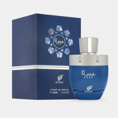Afnan Rare Reef Extrait De Parfum Unisex 3.4oz 100ml - Liquid Scent with Black Currant & Grapefruit Top Notes