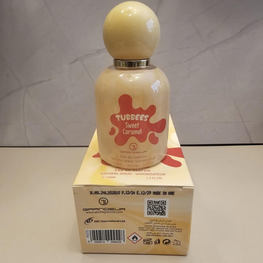 Grandeur Tubbees Sweet Caramel Eau de Parfum 50ML - Image 5