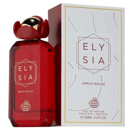 Fragrance World Elysia Apple Rouge Eau de Parfum for Women 3.4 oz / 100ML