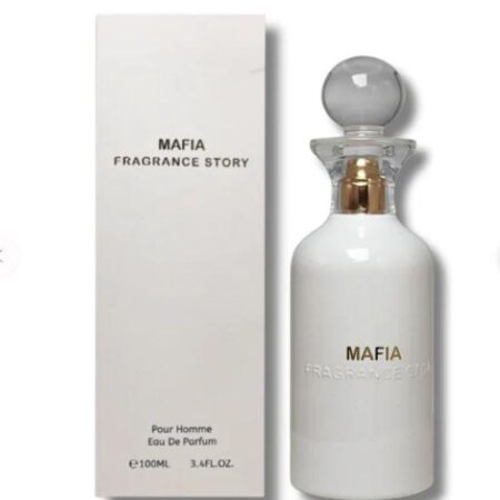 Fragrance Story Mafia Pour Homme Eau De Parfum 3.4FL.OZ - Bold Refined & Smooth Scent with Fruity Amber & Lavender Notes