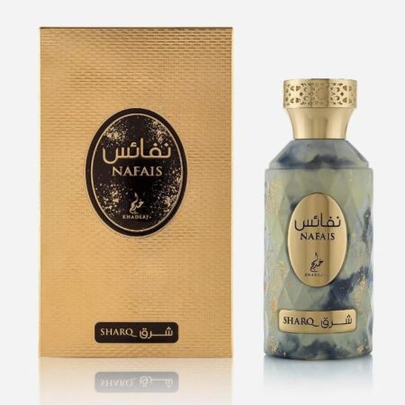 Khadlaj Nafais Sharq Eau De Parfum Spray 3.4 Ounce Unisex Fragrance