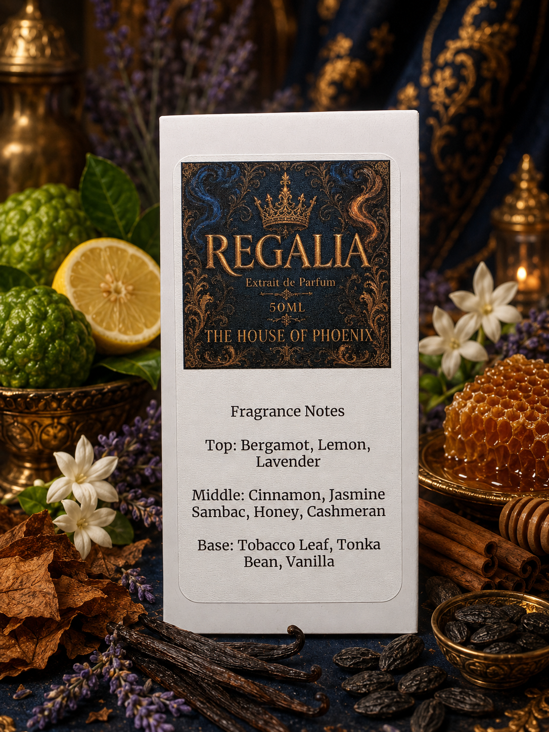 Regalia Extrait De Parfum Unisex 50ML - Designer Bottle - Image 3