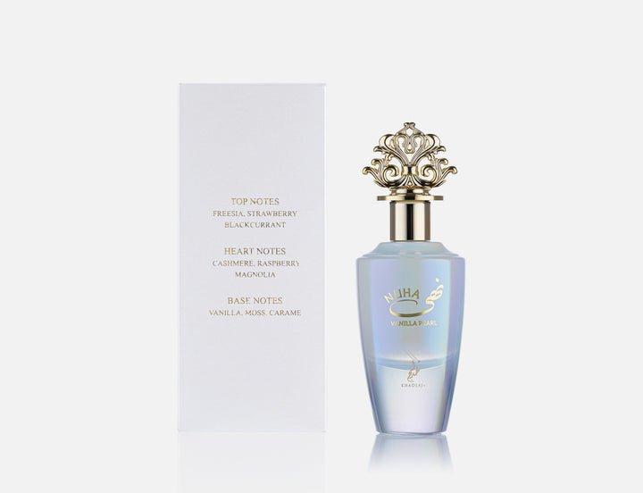 Khadlaj Nuha Vanilla Pearl 85 ML EDP Spray for Women - Image 3