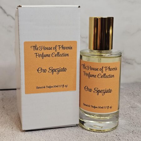 The House of Phoenix Perfume Collection Oro Speziato Extrait de Parfum Spray Unisex 1.7oz 50ML (Inspired by Oajan)