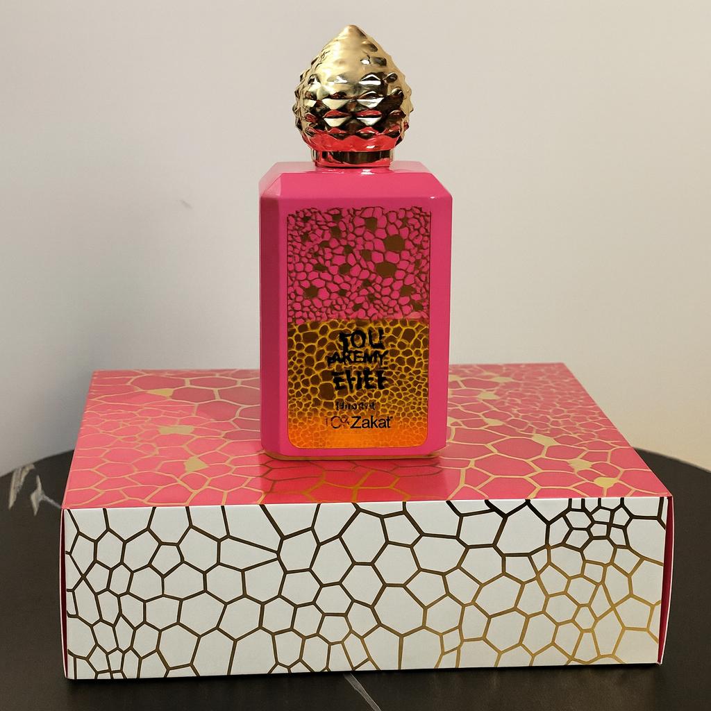 Zakat You Are My Fire Pink Blush Eau de Parfum Spray Unisex 3.4oz 100ML - Image 4