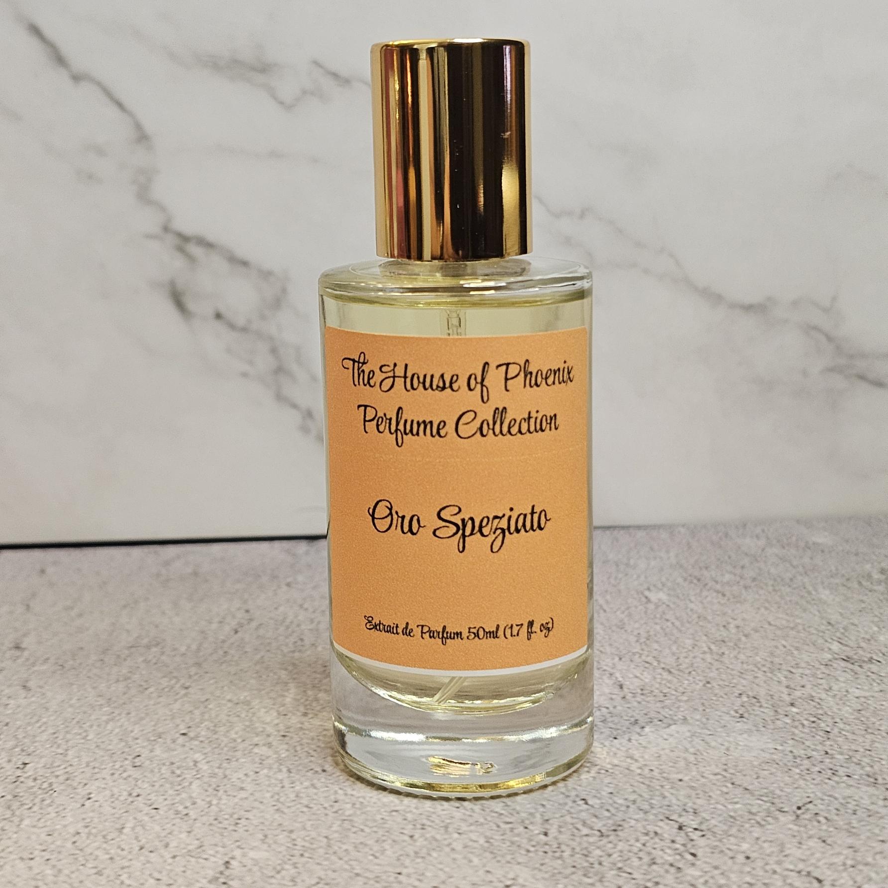 The House of Phoenix Perfume Collection Oro Speziato Extrait de Parfum Spray Unisex 1.7oz 50ML (Inspired by Oajan) - Image 4