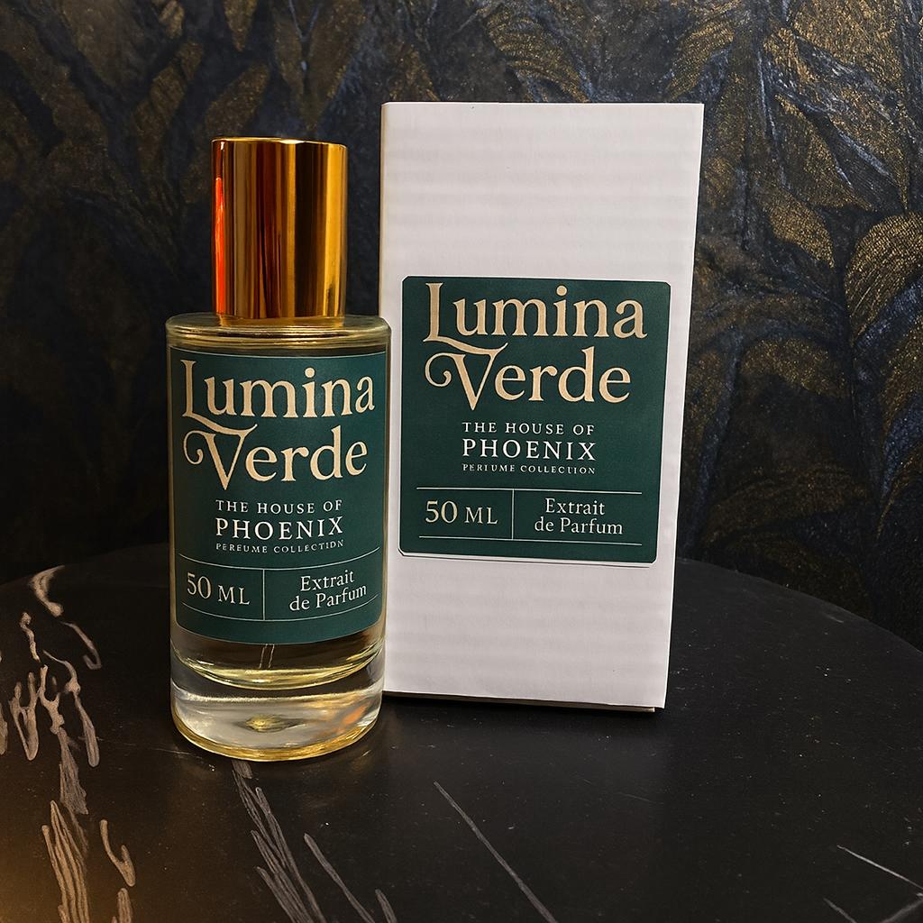 The House of Phoenix Perfume Lumina Verde Extrait de Parfum 50ml Inspired by Vibrato - Image 4