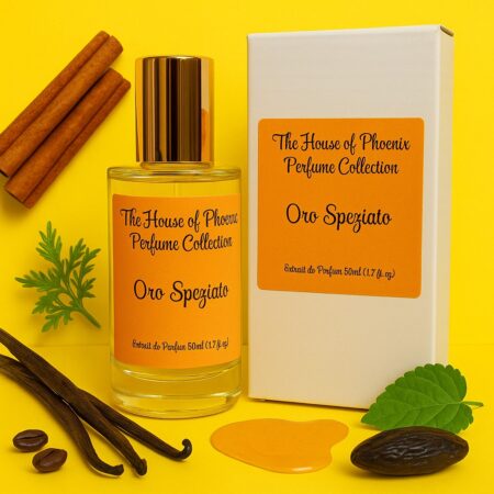 The House of Phoenix Perfume Collection Oro Speziato Extrait de Parfum Spray Unisex 50ML Inspired by Oajan