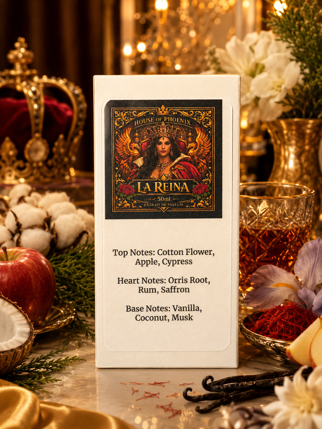 La Reina Extrait De Parfum Unisex 50ML - Image 2