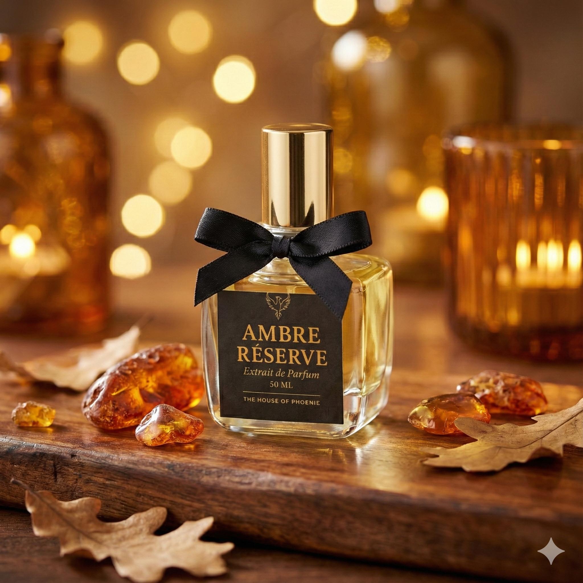 The House of Phoenix Perfume Ambre Reserve Extrait De Parfum Spray for Unisex Inspired by Angel Share - Image 3