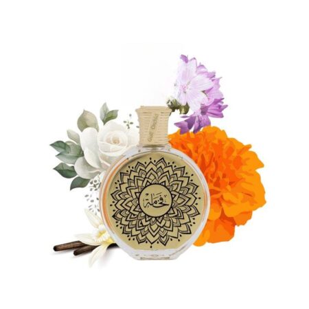Maison Asrar Fakhama Eau de Parfum 100ml Unisex Perfume with Gourmand Vanilla Notes Delicate Orange Flower & Musky Base for Graceful Elegance