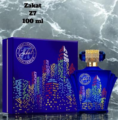 Zakat Z7 Eau de Parfum Spray Unisex 3.4oz 100ml Modern Elegance with Gardenia Patchouli Sandalwood & Coffee Notes Long Lasting Fragrance - Image 4