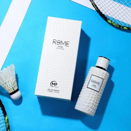 ROME Ivory Pour Homme Eau De Parfum 100ML 3.40z Masculine Fragrance Fresh Citrus Woody Accords for Daily Wear Office Use