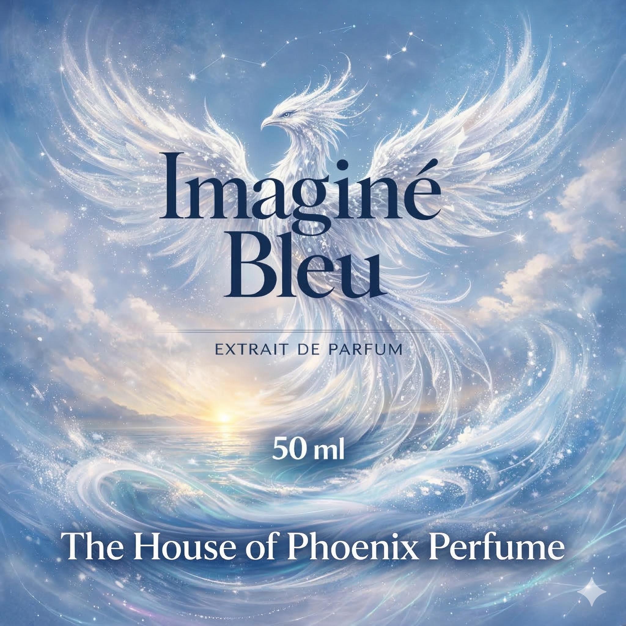 Imagine Bleu Extrait De Parfum Spray by The House of Phoenix Hybrid Inspiration of Imagination and Blue Talisman - Image 5