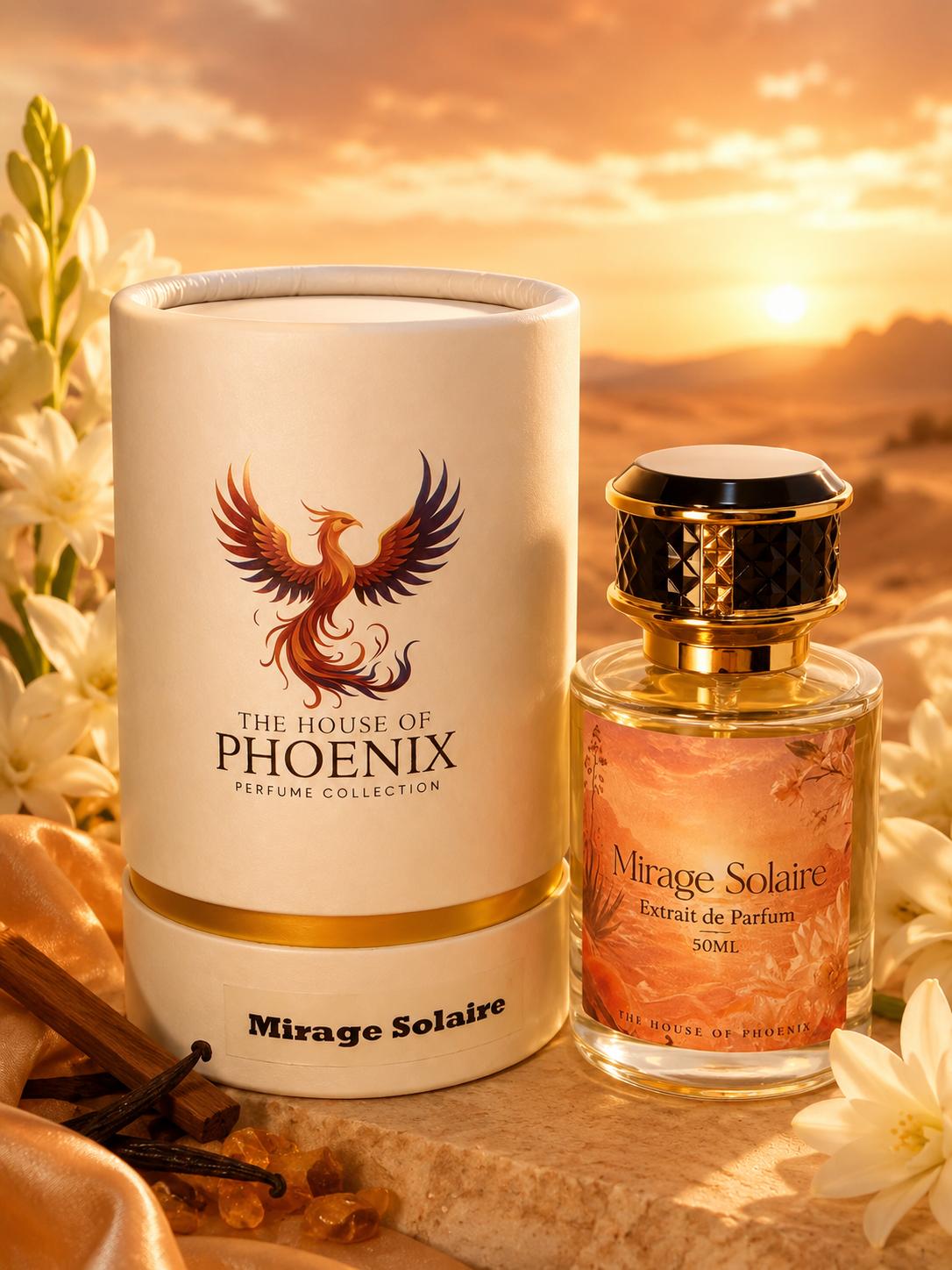 Mirage Solaire Extrait de Parfum Unisex 50ML by The House of Phoenix
