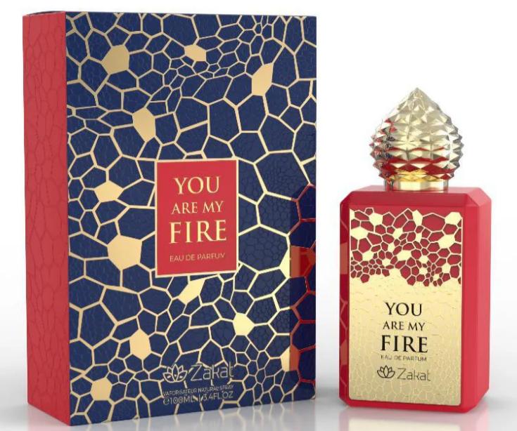 You Are My Fire Rouge By Zakat 3.4 Oz Eau De Parfum