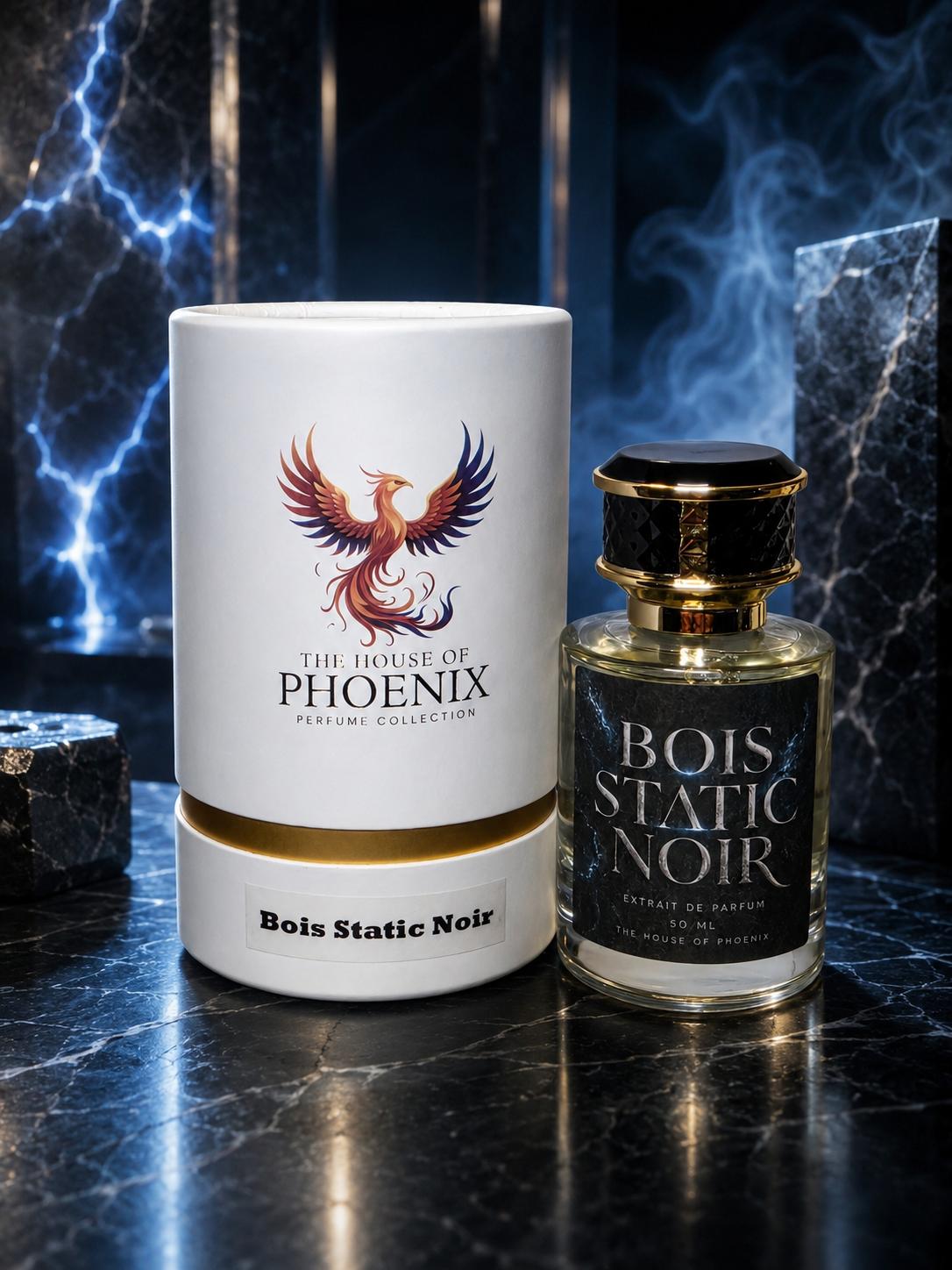 Bois Static Noir Extrait De Parfum Spray Unisex 50ML by The House of Phoenix
