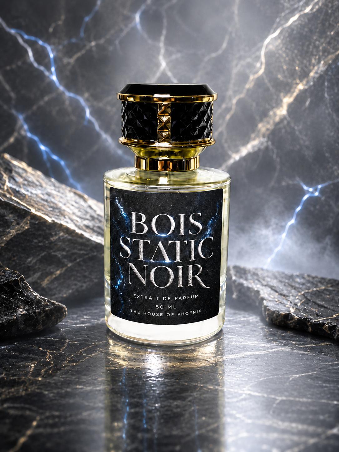 Bois Static Noir Extrait De Parfum Spray Unisex 50ML by The House of Phoenix - Image 2