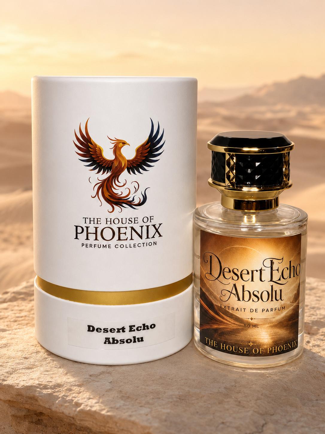 Desert Echo Absolu Extrait De Parfum, Unisex, 50ML by The House of Phoenix