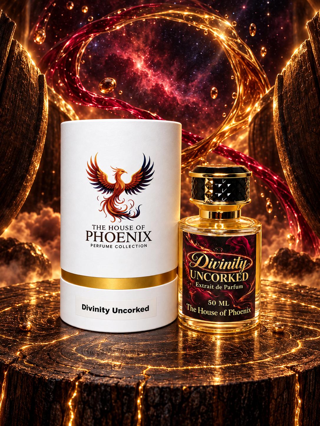 Divinity Uncorked Extrait De Parfum Unisex 50ML by The House of Phoenix