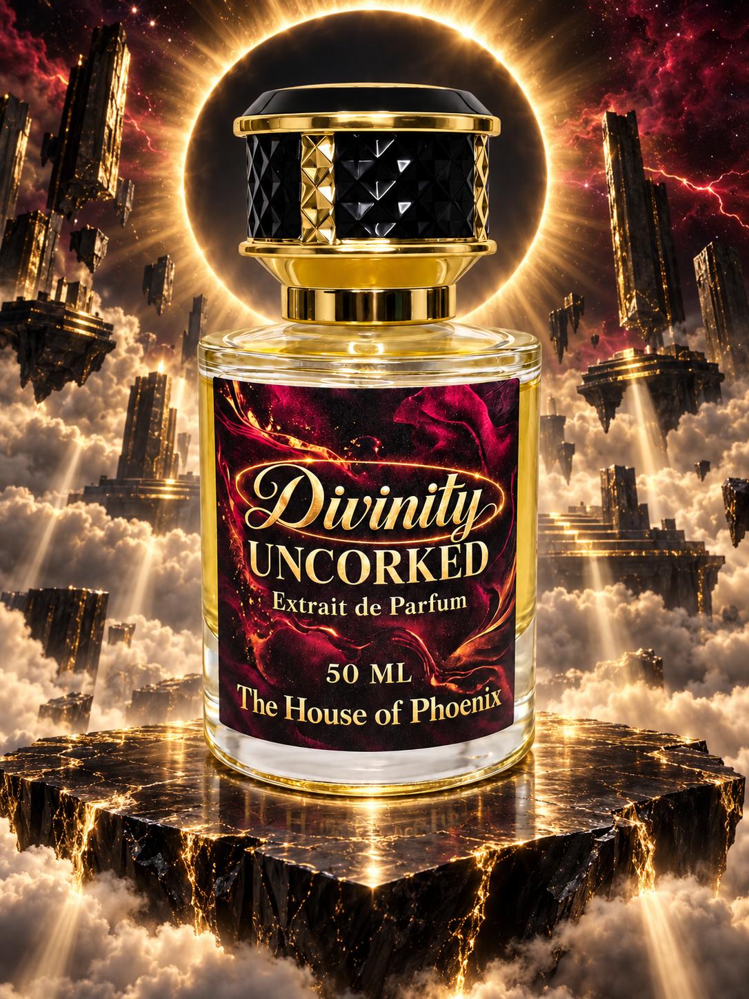 Divinity Uncorked Extrait De Parfum Unisex 50ML by The House of Phoenix - Image 2