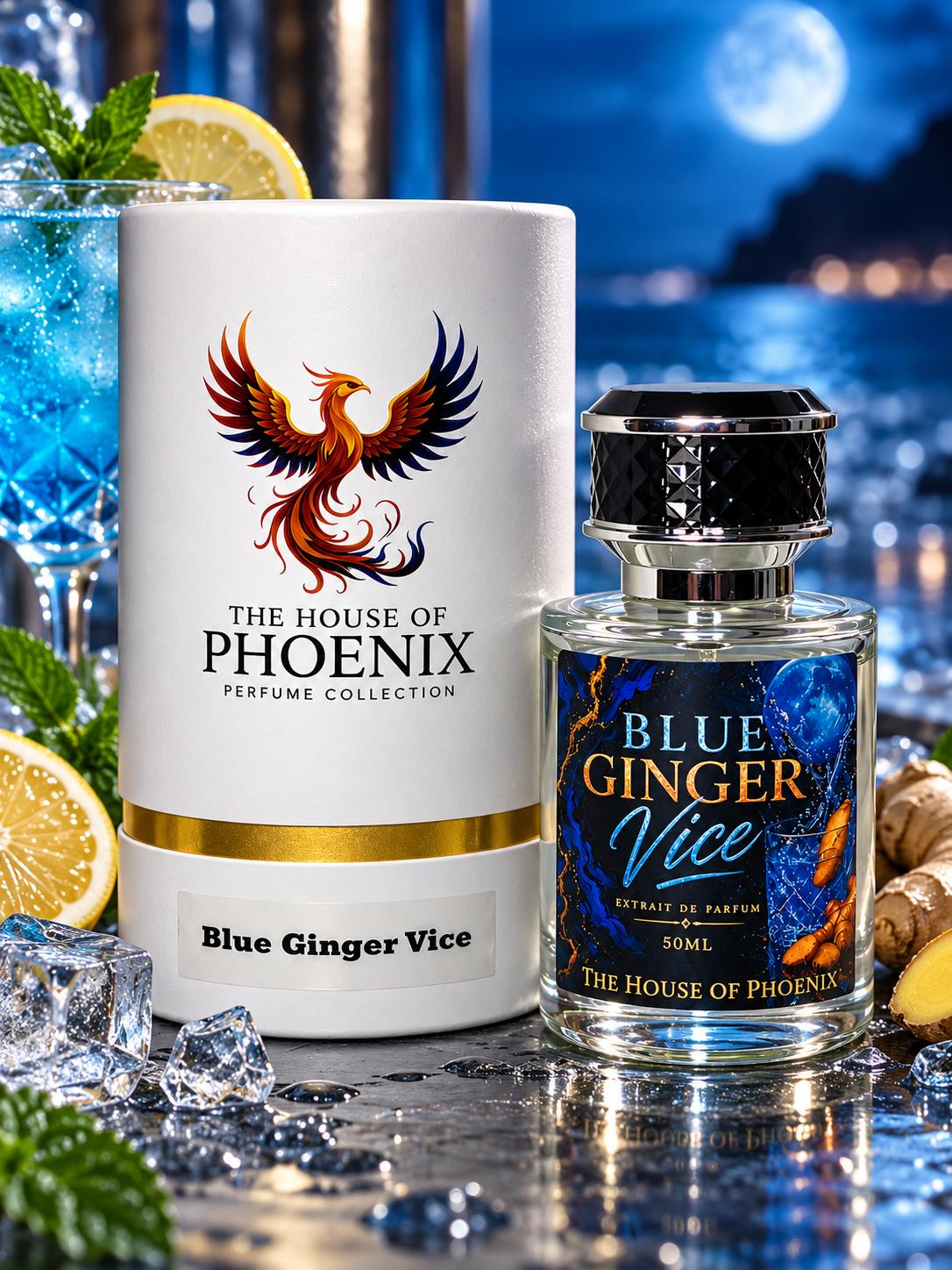 Blue Ginger Vice Extrait De Parfum Unisex 50ml by The House of Phoenix